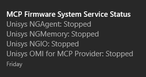 MCP Express System Tray Status Notification